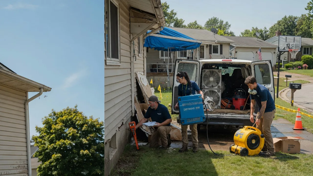 Ceiling Leak Cleanup in Seymour, IA near me