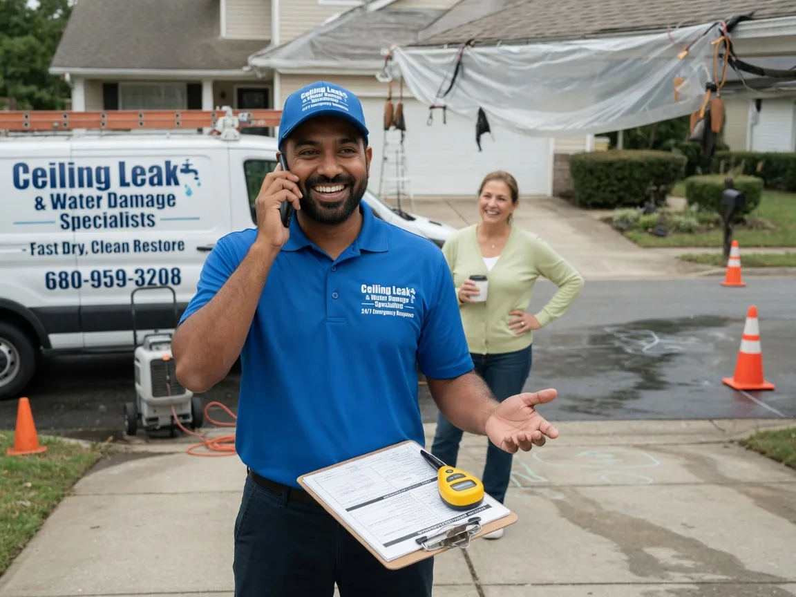 Ceiling Leak Cleanup Seymour, IA FAQs